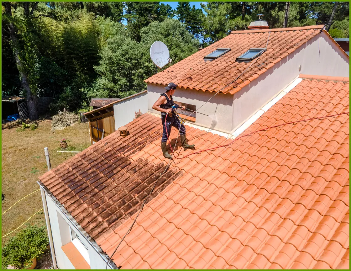 demoussage toitures barbatre