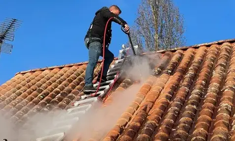 démoussage toitures Challans-1