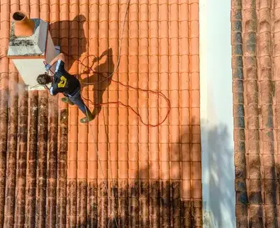 démoussage toitures Les Herbiers-1