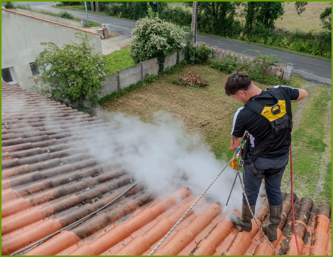 nettoyage facade les herbiers